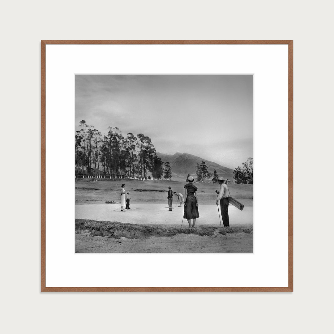 Golf in Quito, 1949