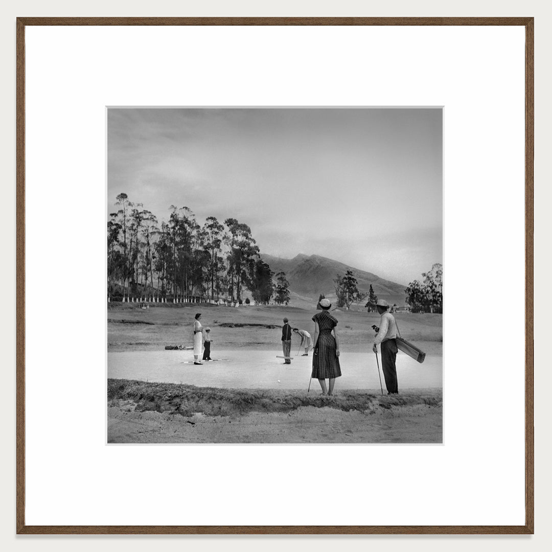 Golf in Quito, 1949