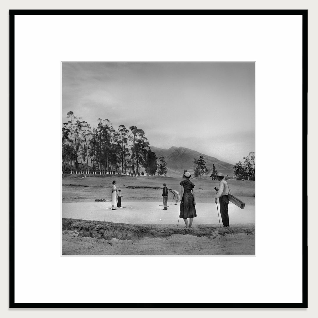 Golf in Quito, 1949