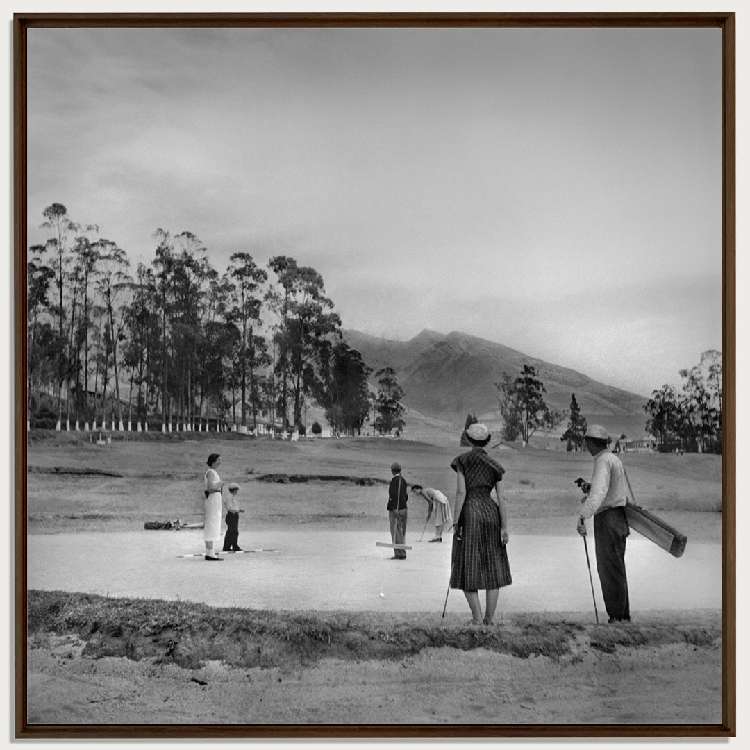 Golf in Quito, 1949