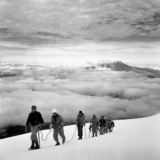 Climbing Cotopaxi, 1947