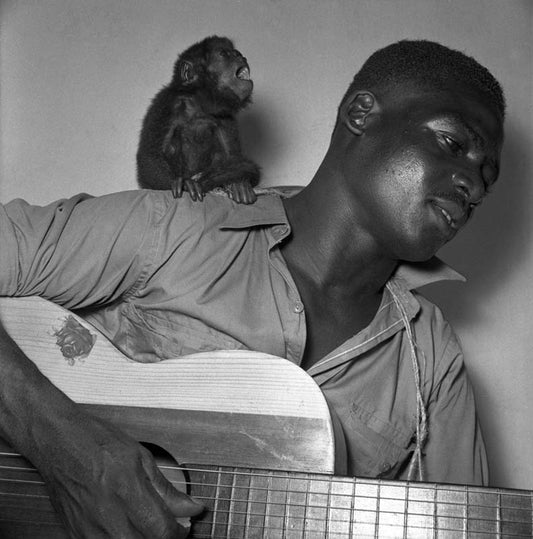 Man with guitar, 1952.