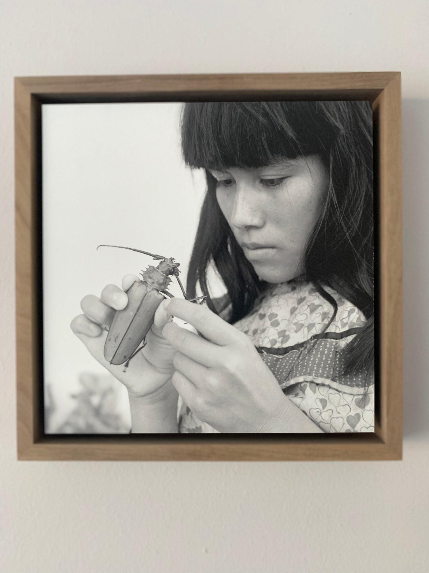 Shipibo woman with beetle, 1960.